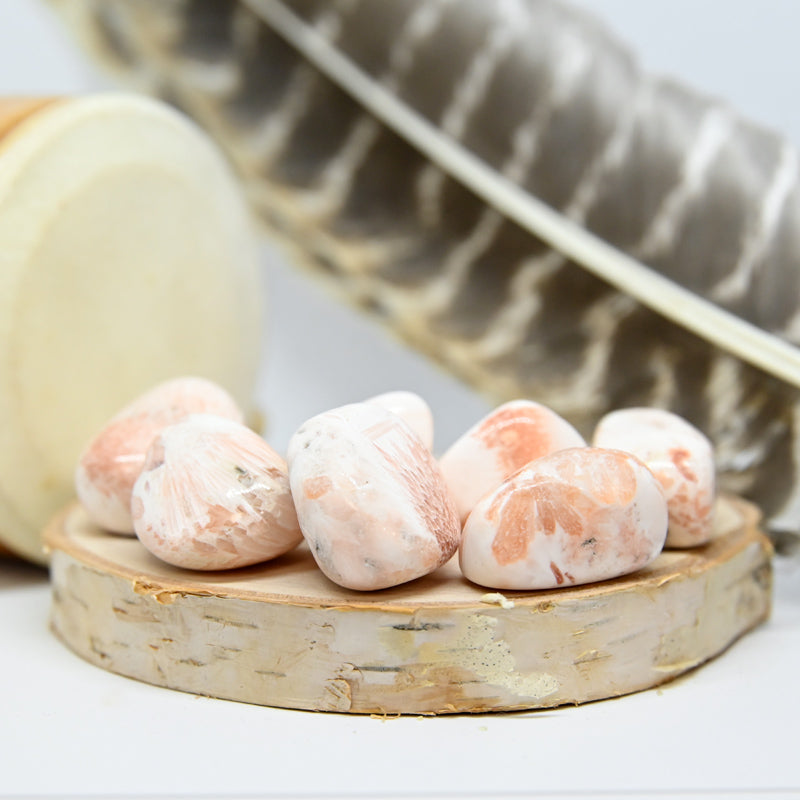 Scolecite rose