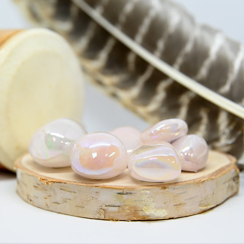 Quartz Rose Aura Angélique