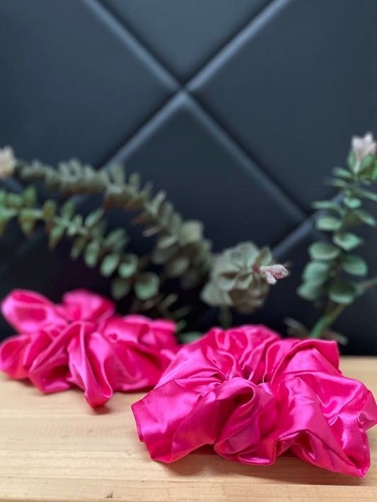 Chouchou rose flash